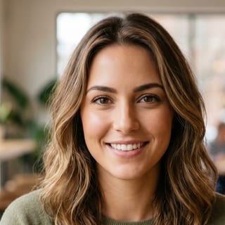 Example of a Oval face shape
